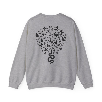Lover Butterflies (on back) Crewneck Sweatshirt