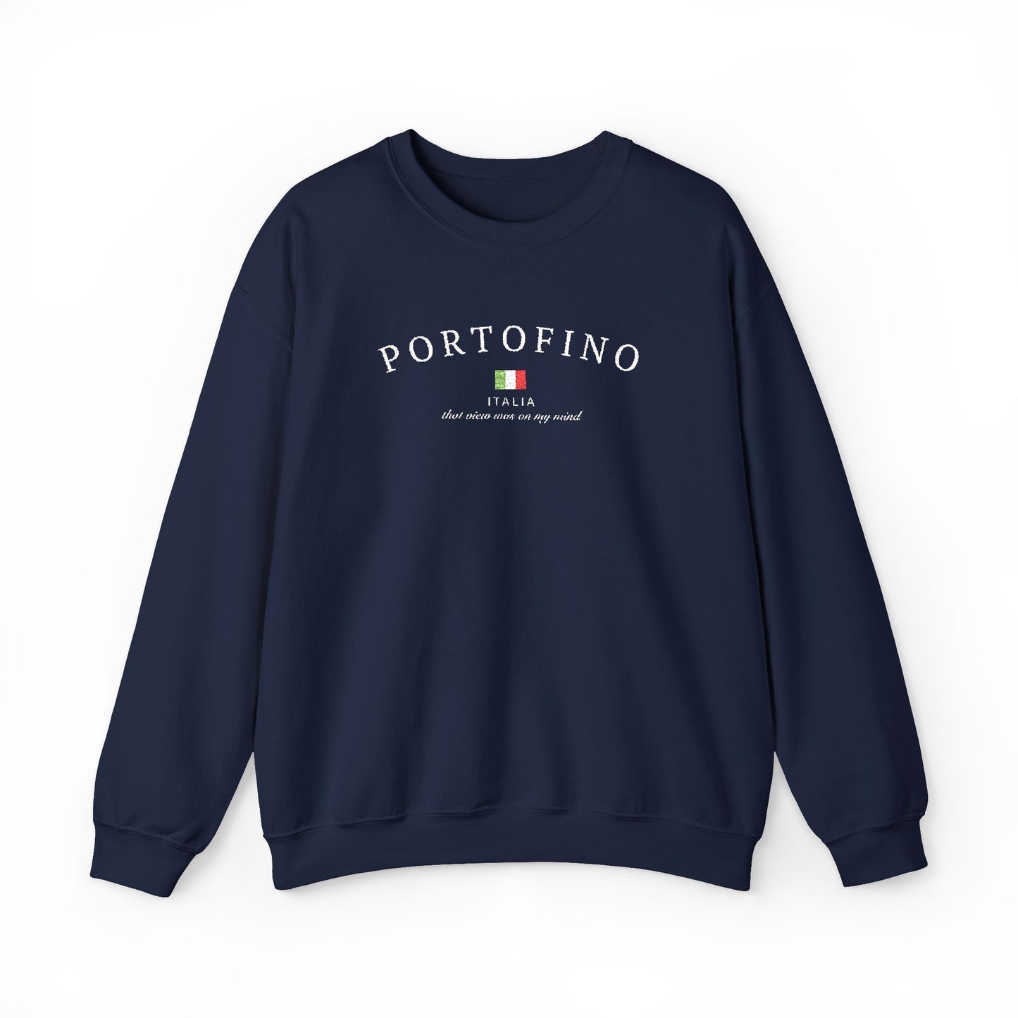 PORTOFINO Crewneck Sweatshirt EMBROIDERED VERSION
