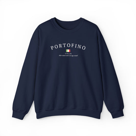 PORTOFINO Crewneck Sweatshirt EMBROIDERED VERSION