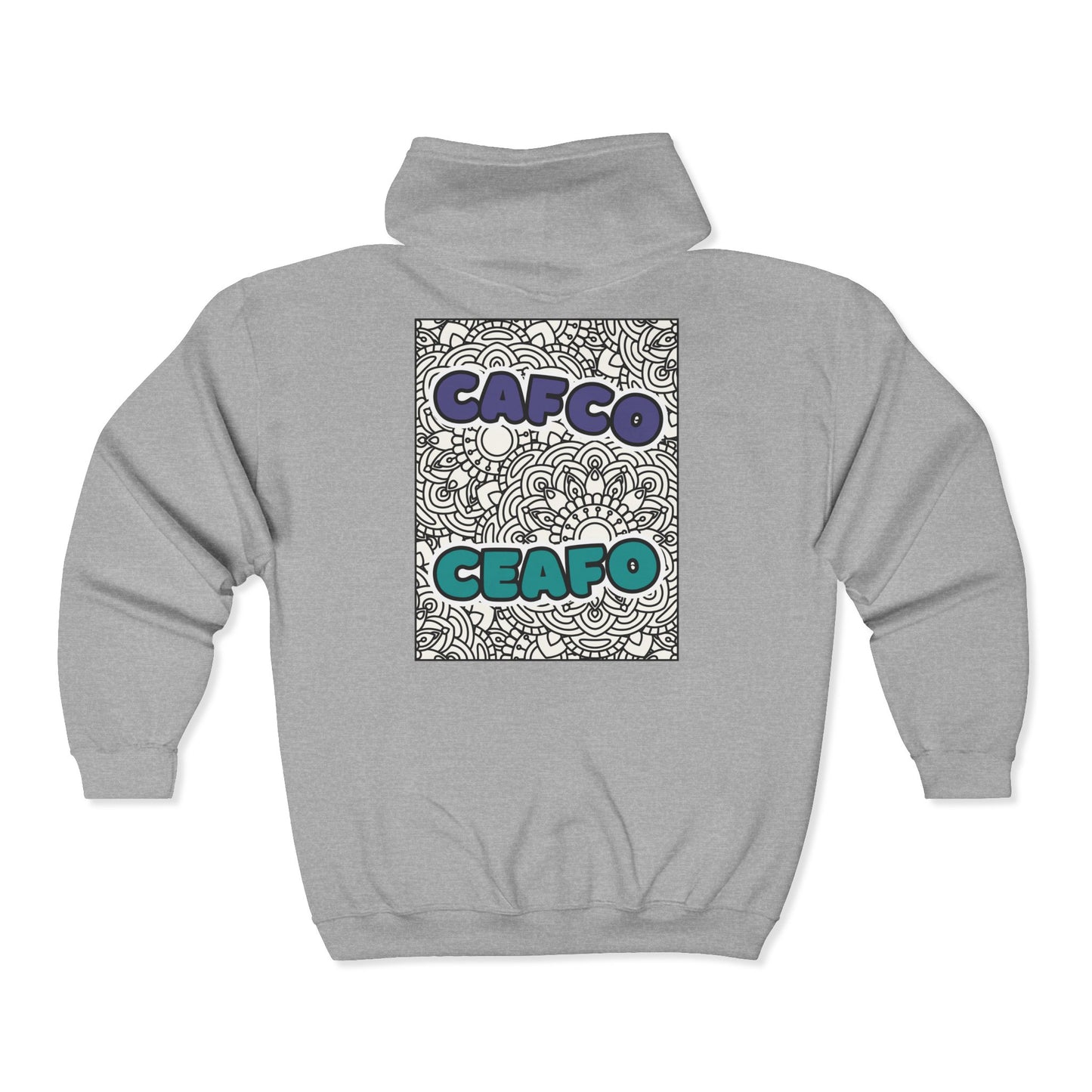 CAFCO Zip Up Hoodie 3 (Bilingual, Acronyms)