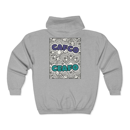 CAFCO Zip Up Hoodie 3 (Bilingual, Acronyms)
