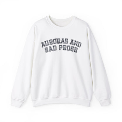 Auroras & Sad Prose Crewneck Sweatshirt