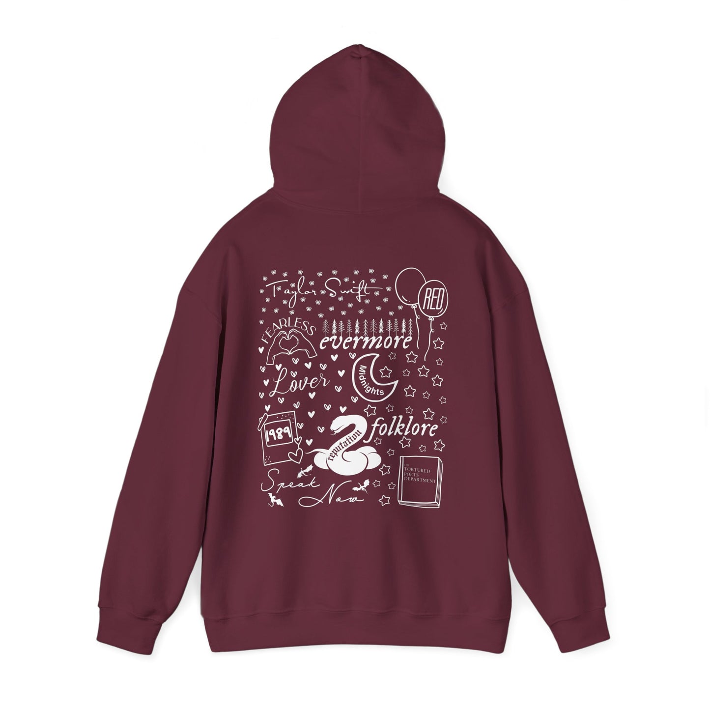 Eras Album Collage Hoodie
