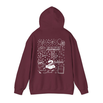 Eras Album Collage Hoodie