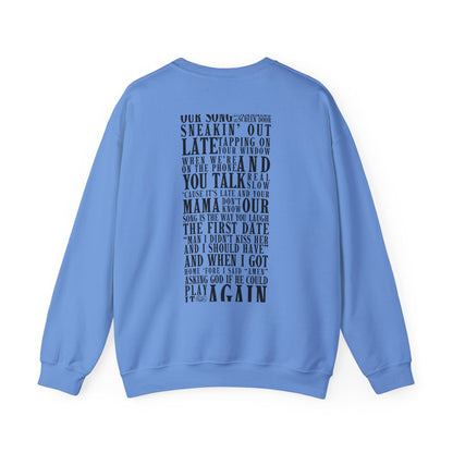 Our Song Crewneck Sweatshirt