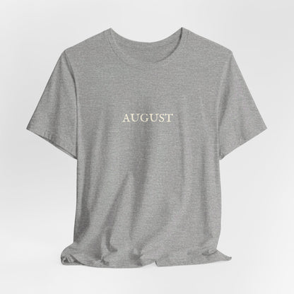 August Lyrics Tshirt