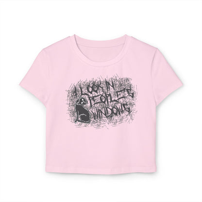 I Look In People's Windows Baby Tee