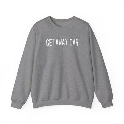 Getaway Car (lyrics on back) Crewneck Sweatshirt