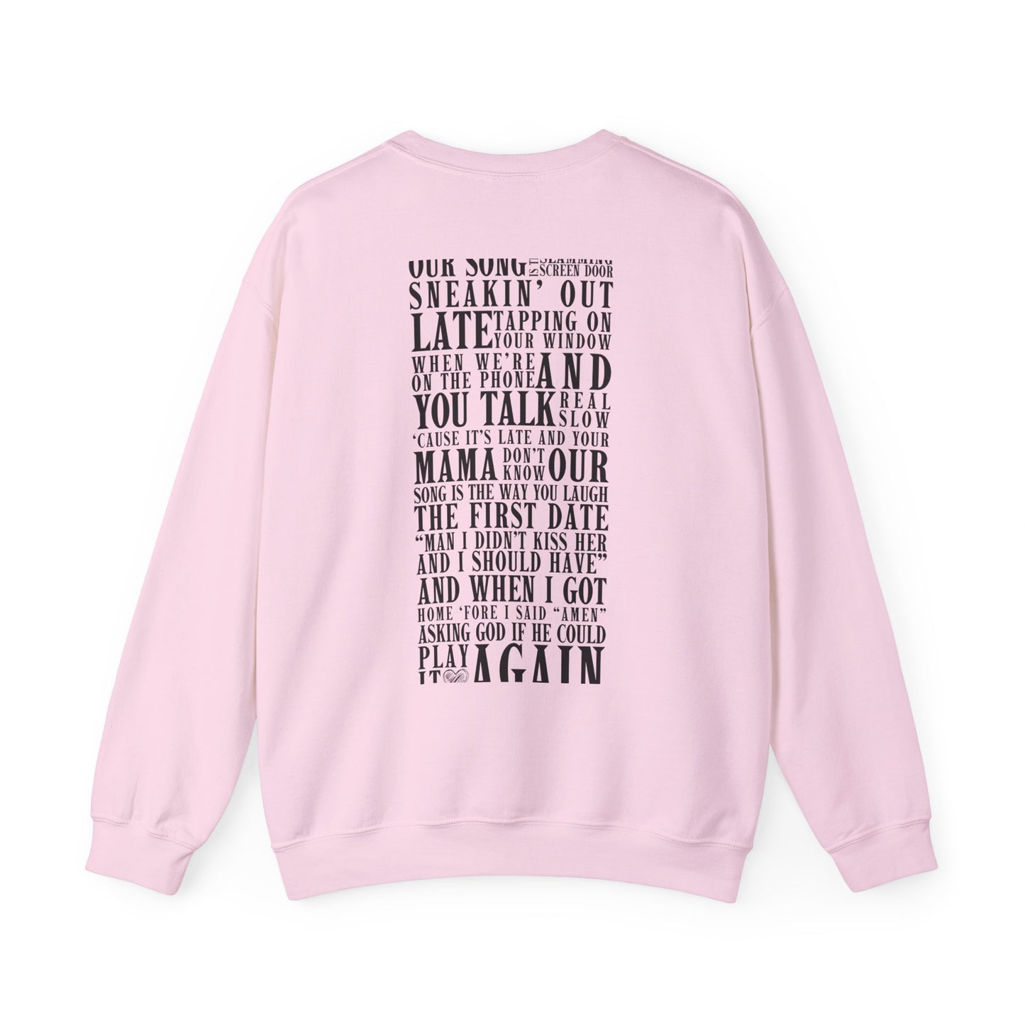 Our Song Crewneck Sweatshirt