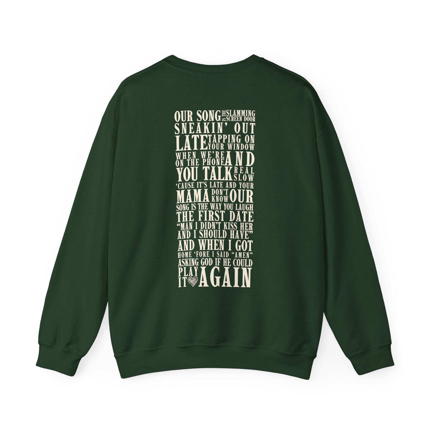 Our Song Crewneck Sweatshirt