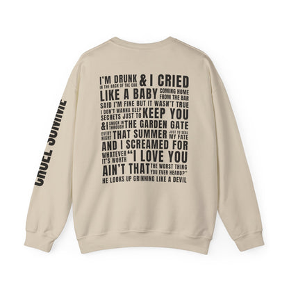 Prove It Cruel Summer Crewneck Sweatshirt