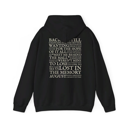 August Lyrics Hoodie