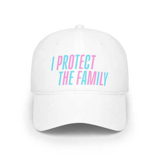 I Protect The Family (trans colours) Baseball Cap