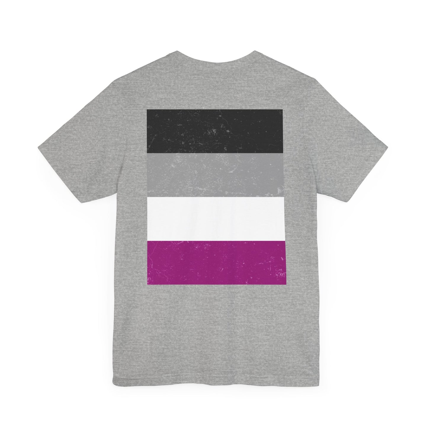 You Ain't Gotta Pray For Me (asexual flag on back) Tshirt
