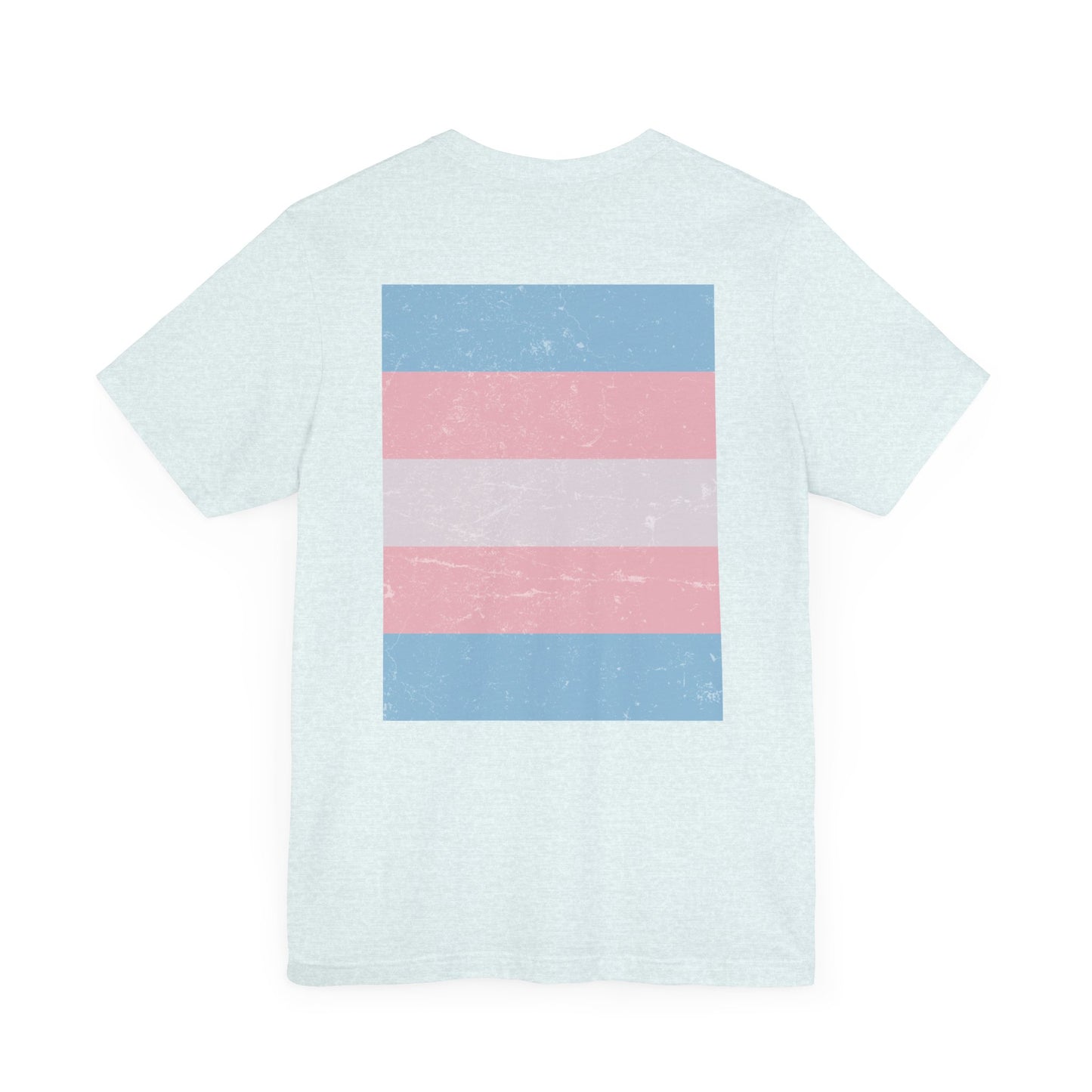 You Ain't Gotta Pray For Me (trans flag on back) Tshirt