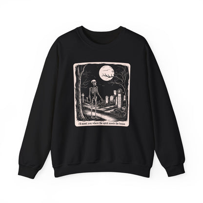 Spirit Meets The Bones Crewneck Sweatshirt