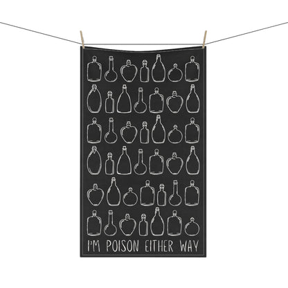 I'm Poison Either Way Tea Towels (cotton, poly)