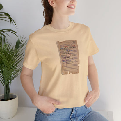 Poets Library Card Tshirt