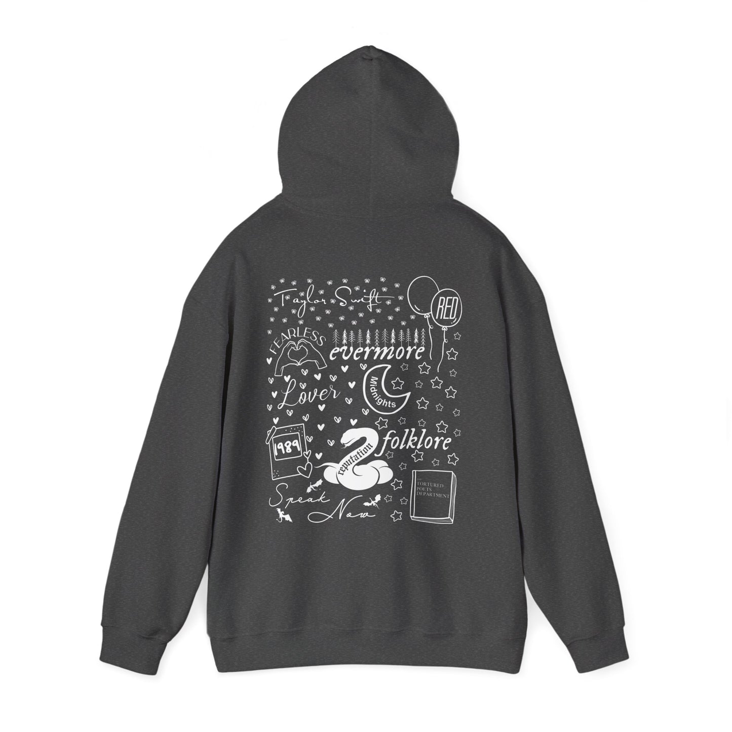 Eras Album Collage Hoodie
