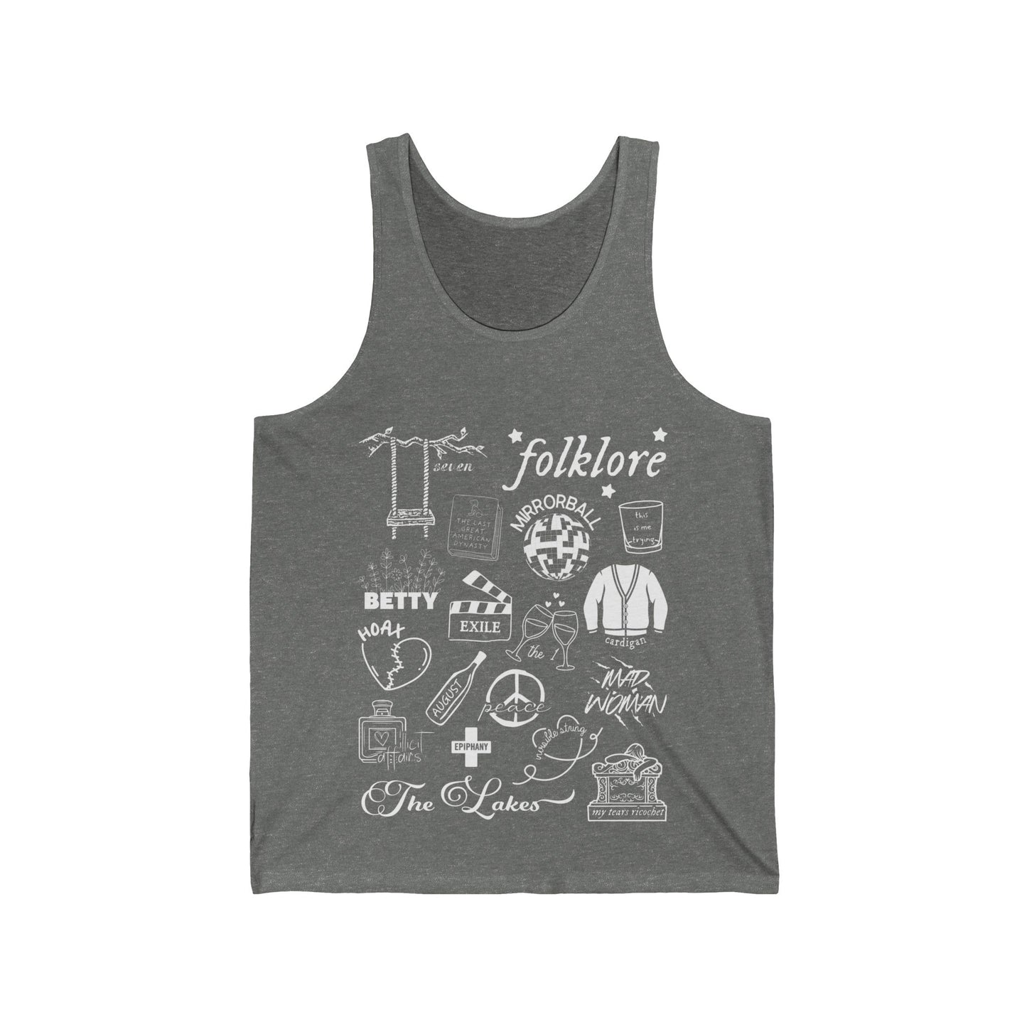 Folklore Collage Jersey Tank