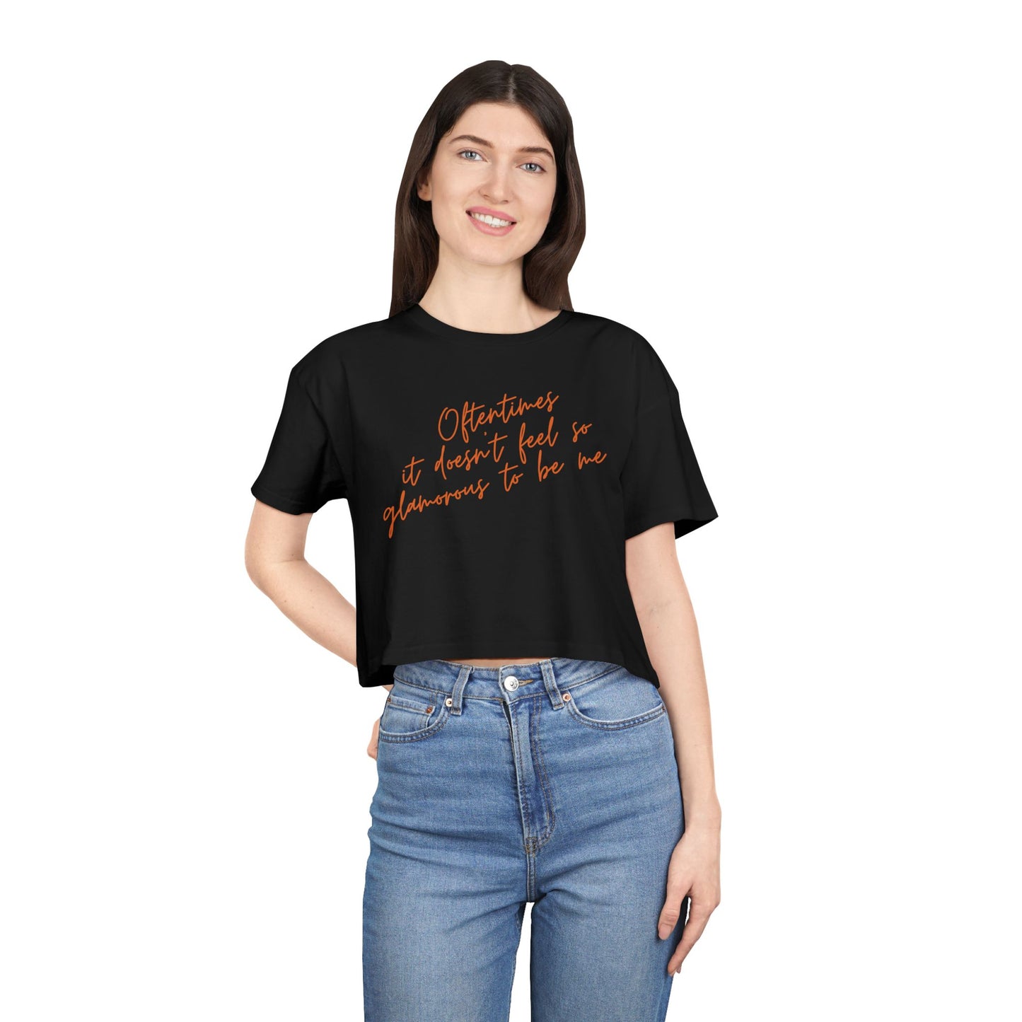 Elizabeth Taylor Crop Tee