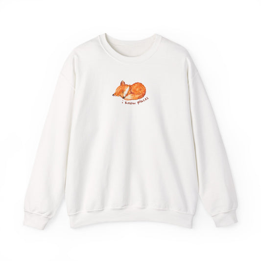 I Know Places Crewneck Sweatshirt