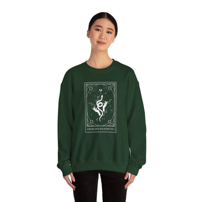 Tarot Crewneck Sweatshirt - Dancing With Our Hands Tied