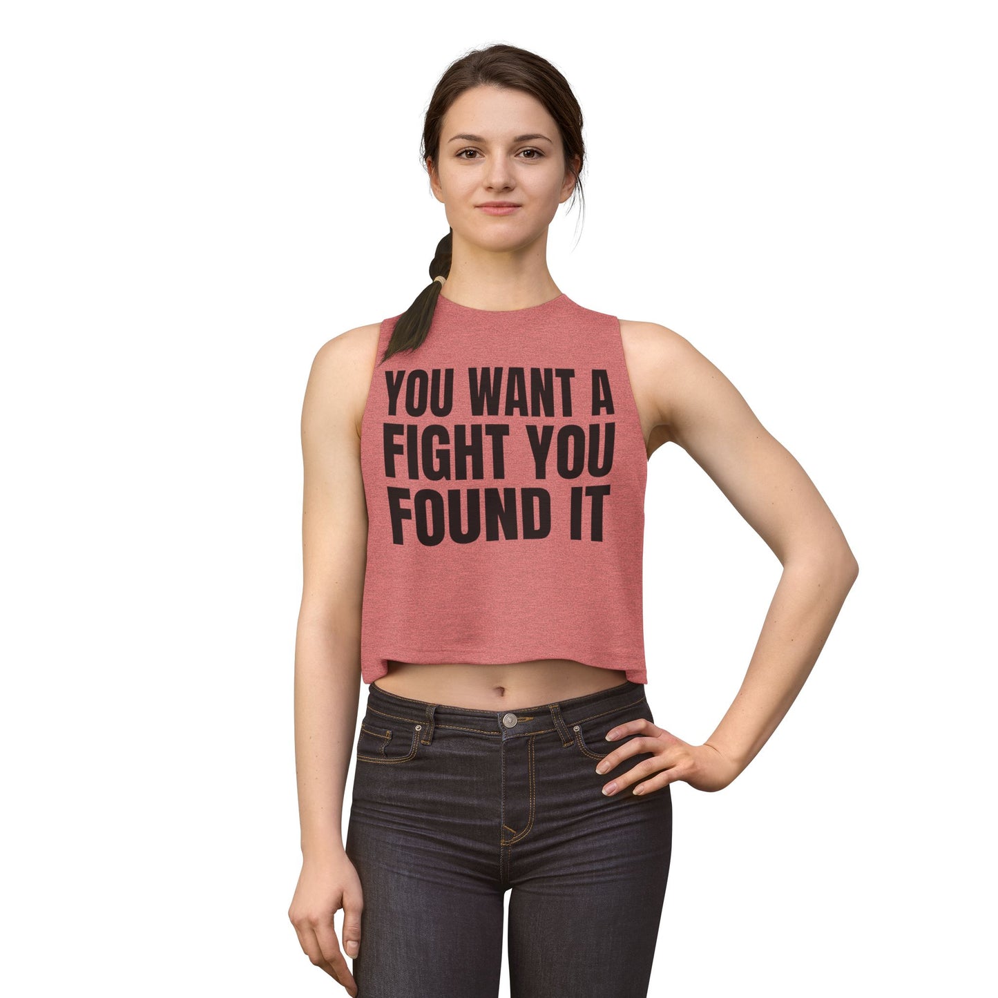 Fight Crop Tank