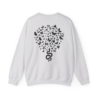 Lover Butterflies (on back) Crewneck Sweatshirt