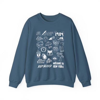 1989 Collage Crewneck Sweatshirt