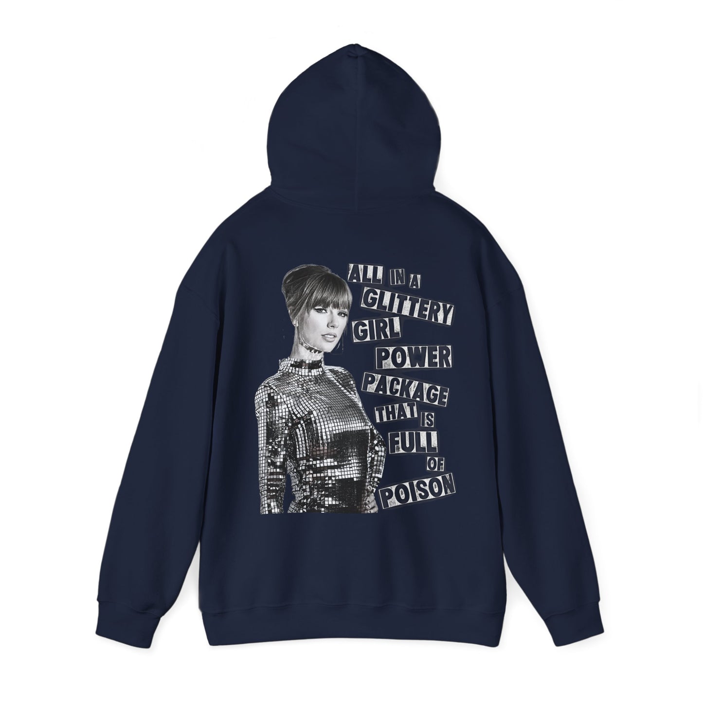 Glittery Girl Power Hoodie