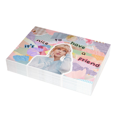 It's Nice to Have a Friend Postcard Pack (envelopes not included)