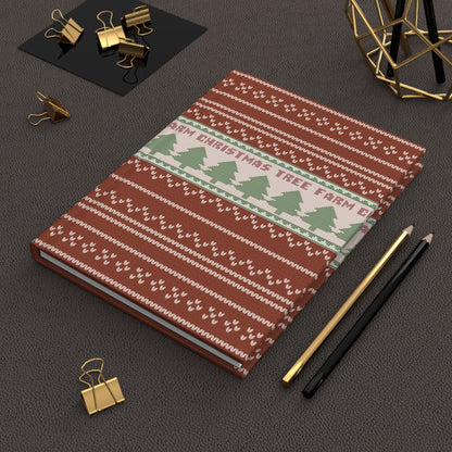 Christmas Tree Farm Inspired Hardcover Journal Matte