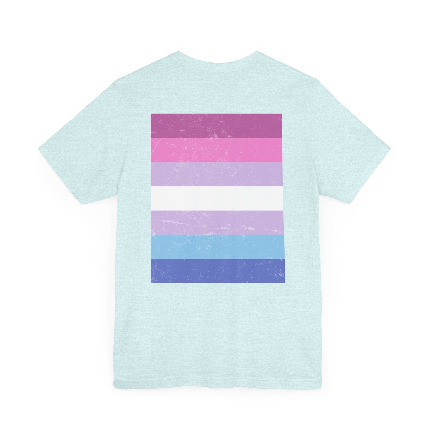 You Ain't Gotta Pray For Me (bi-gender flag on back) Tshirt