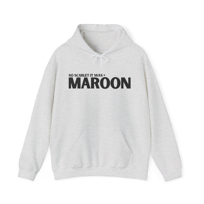 Maroon Lyrics Hoodie (clean lyrics)