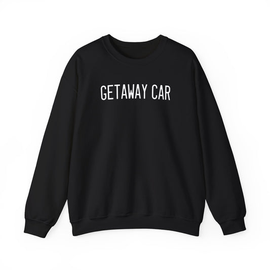 Getaway Car (lyrics on back) Crewneck Sweatshirt