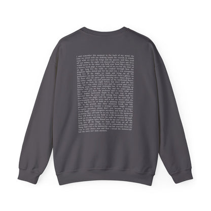 Long Live x NYD x The Manuscript Crewneck Sweatshirt