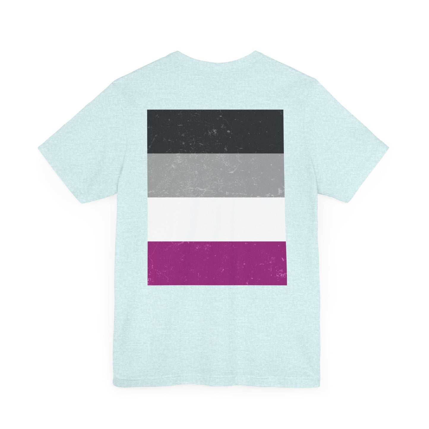 You Ain't Gotta Pray For Me (asexual flag on back) Tshirt