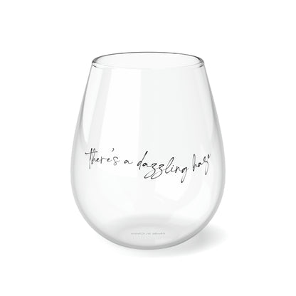 Dazzling Haze Stemless Wine Glass, 11.75oz