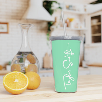 Debut Plastic Tumbler with Straw