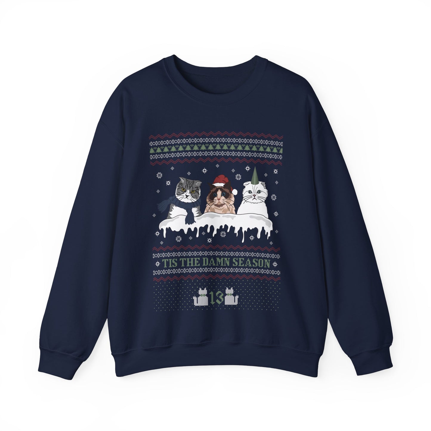 Cat Christmas Sweater