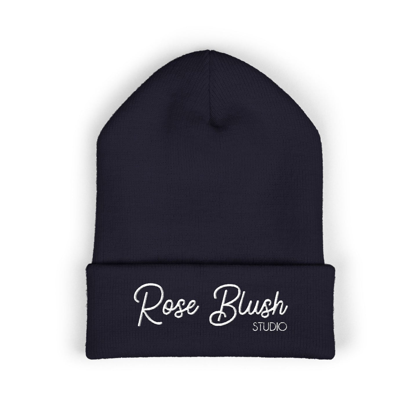 Rose Blush Studio Classic Cuffed Beanie (Embroidery)
