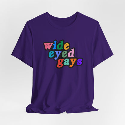 Wide Eyed Gays Tshirt