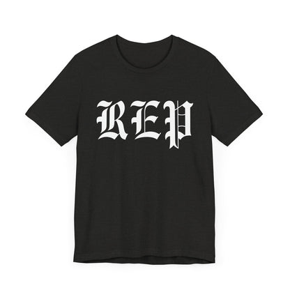 Rep (if a man talks shit on back) Tshirt