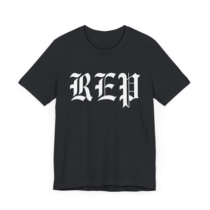 Rep (if a man talks shit on back) Tshirt