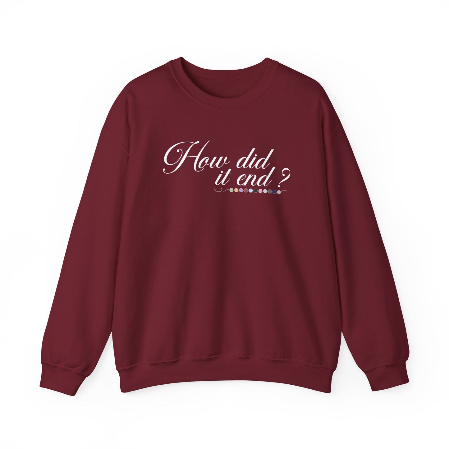 How Did It End? Crewneck Sweatshirt