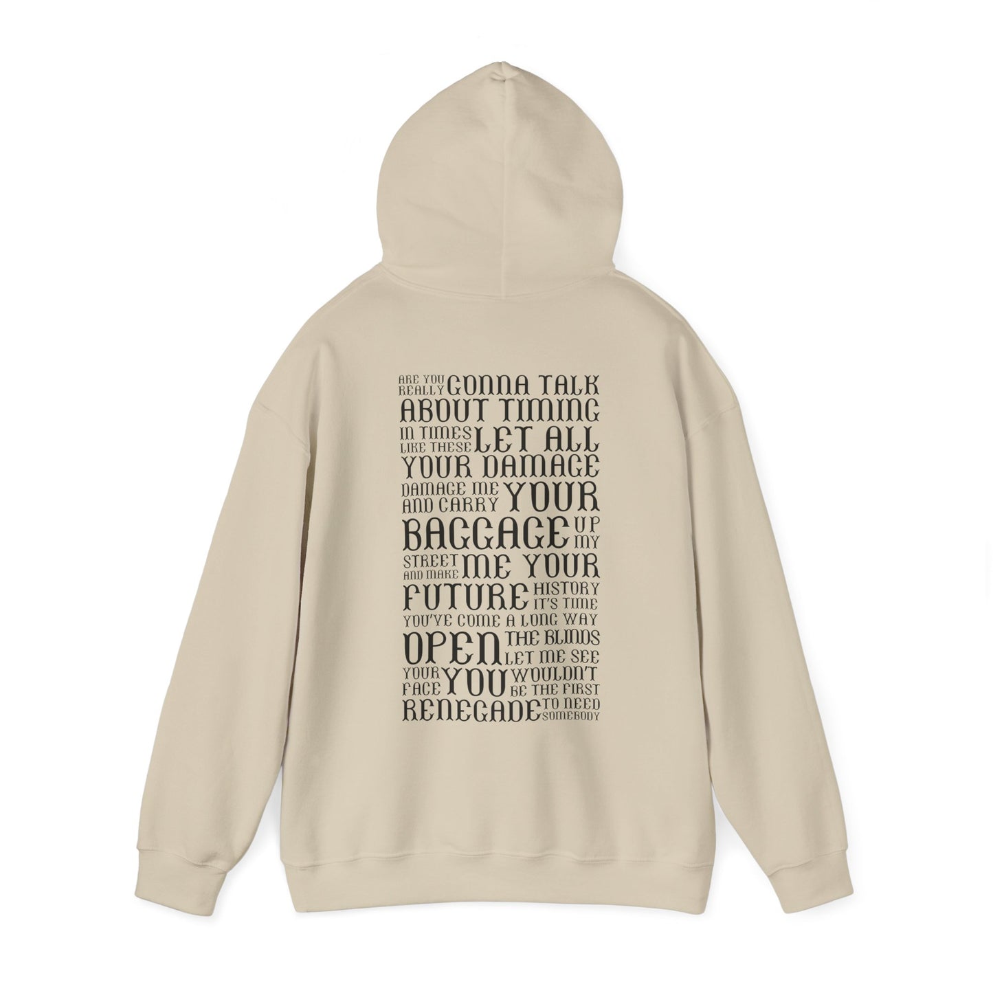 Renegade Lyrics Hoodie