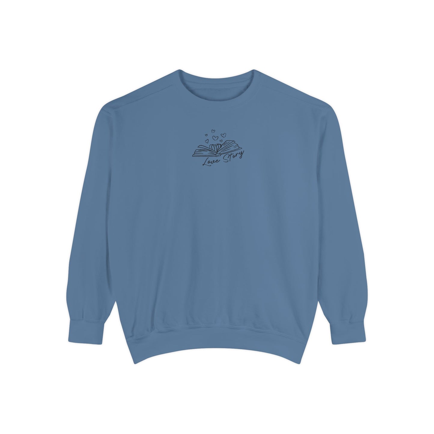 Love Story Comfort Colors Crewneck Sweatshirt