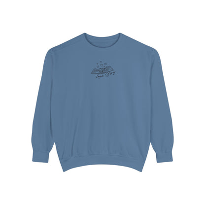 Love Story Comfort Colors Crewneck Sweatshirt