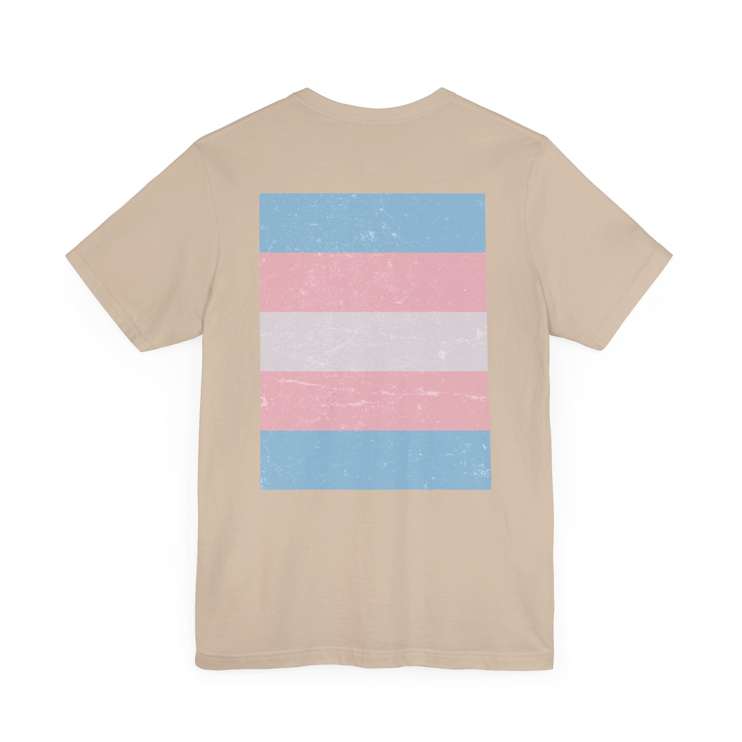 You Ain't Gotta Pray For Me (trans flag on back) Tshirt